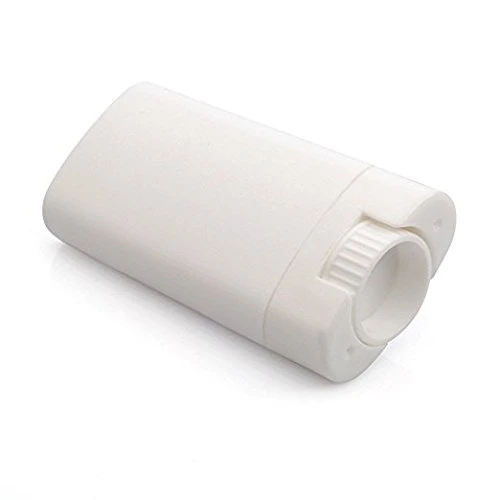 15g Flat Oval Lip Balm Tube and Deodorant Container