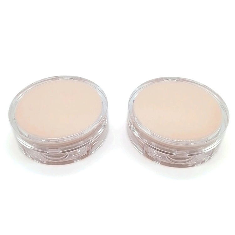 Custom Makeup Blush Round Compact Powder Case Bb Air Cushion Packaging with Mirror Foundation Packaging