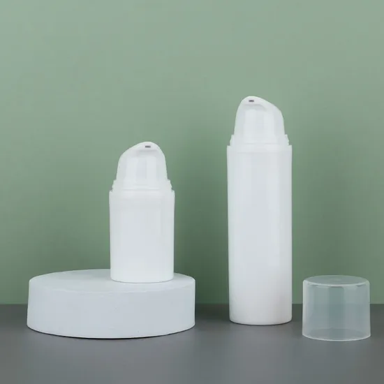 PH021 10 ml 15 ml 30 ml 50 ml 75 ml 100 ml Hellgelbe PP-Leercreme-Airless-Flasche Hautpflegeverpackung