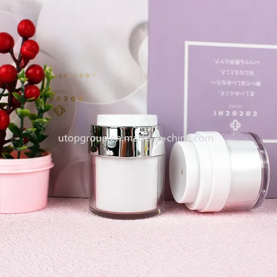 15 ml, 30 ml, 50 ml runde Acryl-Kosmetikcremetiegel-Hautpflegeverpackung